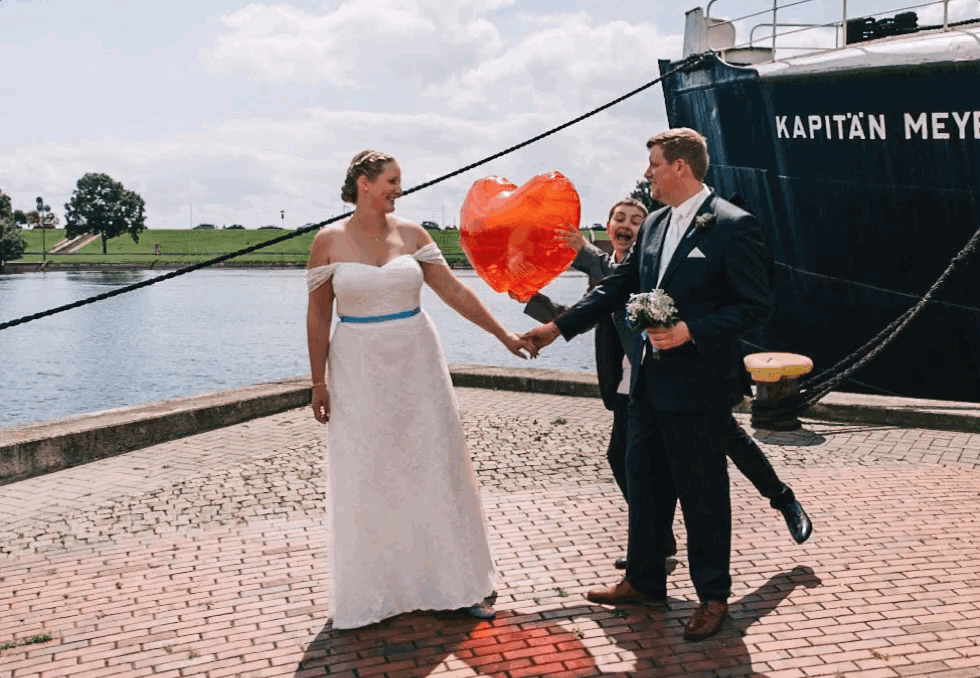 Hochzeit in Wilhelmshaven von Valentina und Florian